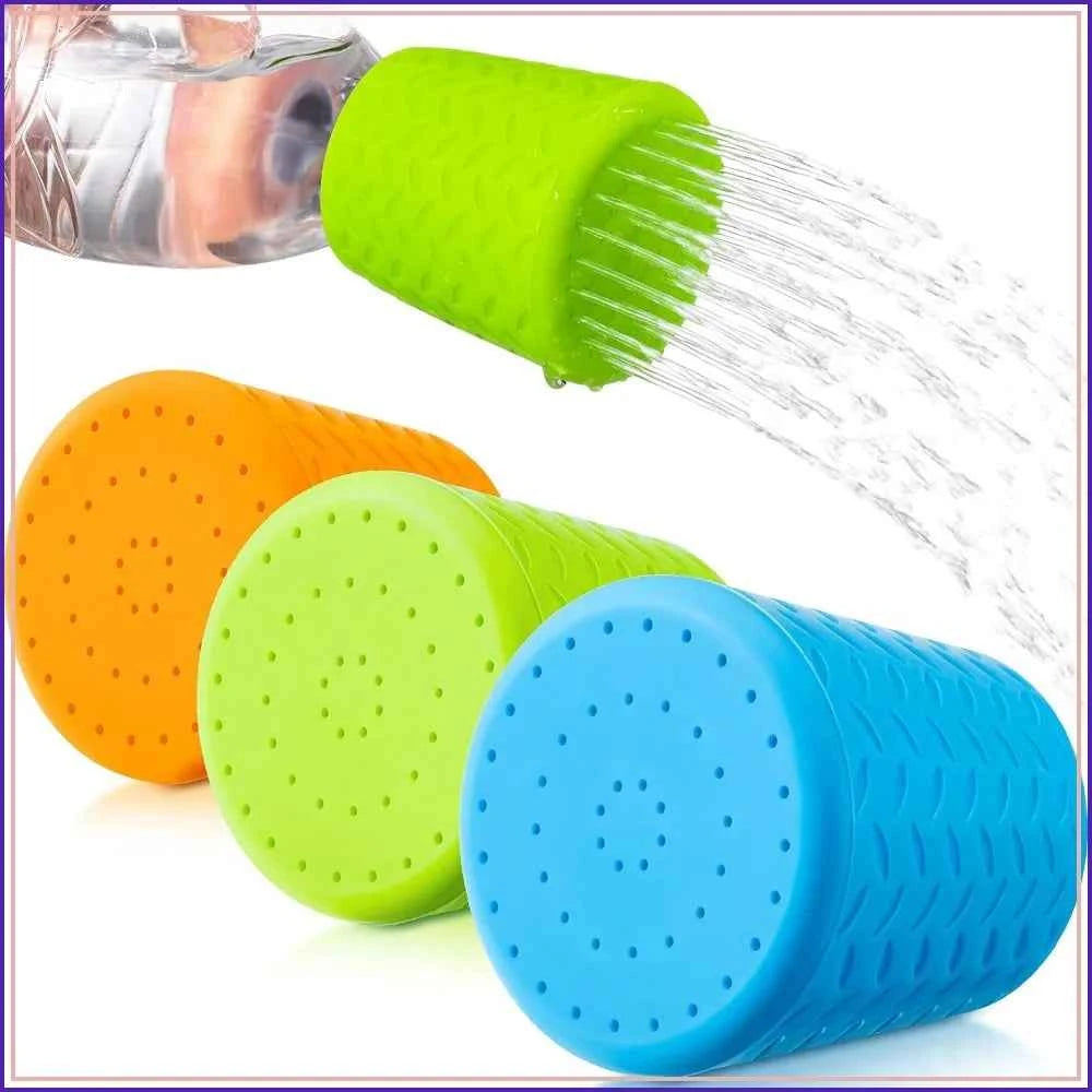 Portable Outdoor Shower for Dogs, Bottle Attachment Sprayer for 16oz-2L Bottles, 3 Colors