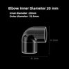 Transparent Fish Tank Water Pipe Acrylic Tube Fittings Elbow Joint Duck Bill Water Outlet Aquarium Accessries Rain Shower Outlet