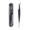 2-in-1 Stainless Steel Pet Dog Louse Flea Tweezers Safe Cat Dog Lice Flea Remover Cleaning Tool Tick Tweezers Durable Easy Use