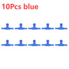 5/10pcs Fish Tank Air Line Flow Control Regulator Valve Aquarium Air Regulating Valve Switch Oxygen Pipe Tee Joint For 4mm Airli