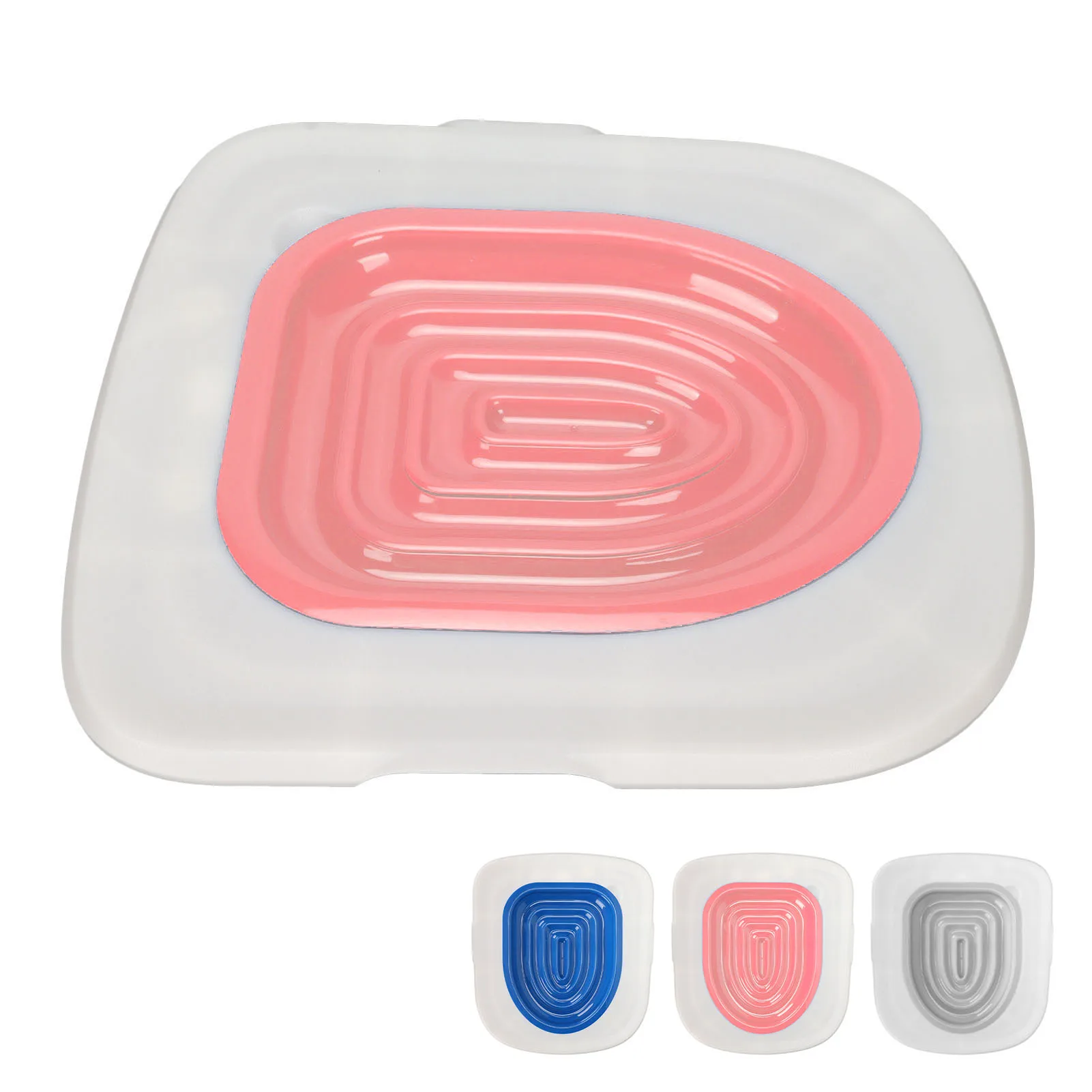 Universal Cat Toilet Training Aid Reusable Cat Toilet Trainer Pet Cleaning Supplies