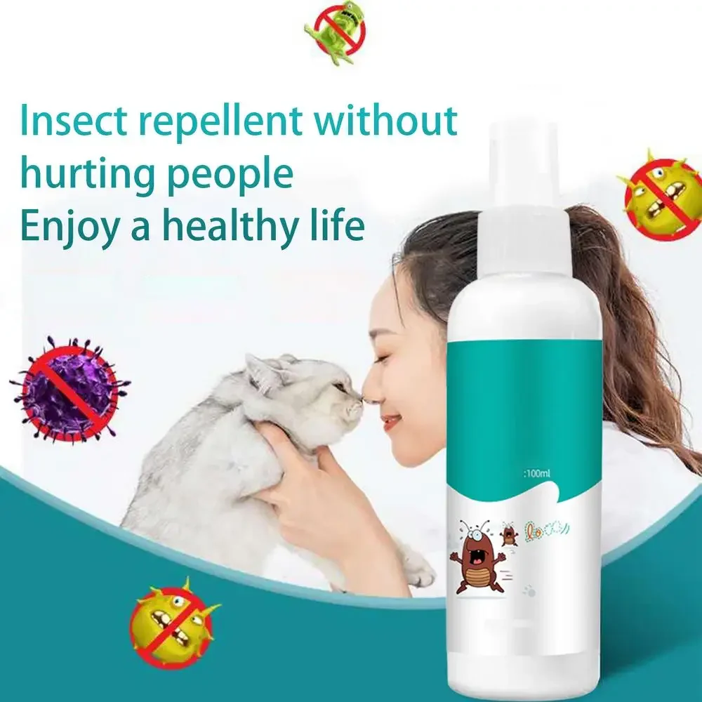 100ml Pet Expel Fleas Lice Treatments Spray Quick And Handy Fleas Ticks Expellent For Dogs Cats Pet Health Supplies 100ml Pet Expel Fleas Lice Treatments Spray Quick And Handy Fleas Ticks Expellent For Dogs Cats Pet Health Supplies