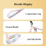 Cat Harness and Leash Set Adjustable Escape Proof Pet Harness for Kitten Outdoor Walking Cat Collar Lead Leash Pet Supplies - Image 5