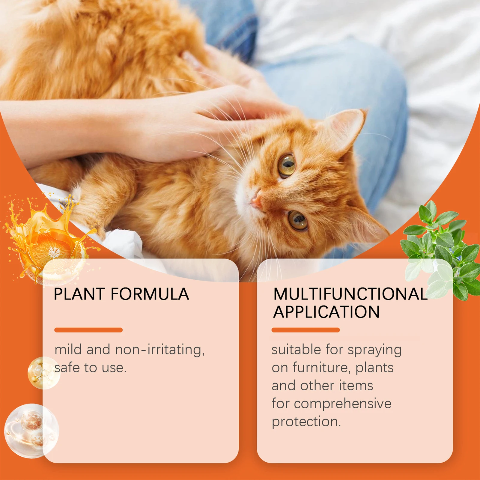 100ml Cat Scratch Deterrent Spray Cat Scratch Furniture Protector Spray Training Pet Training Liquid For Protecting Furniture 100ml Cat Scratch Deterrent Spray Cat Scratch Furniture Protector Spray Training Pet Training Liquid For Protecting Furniture