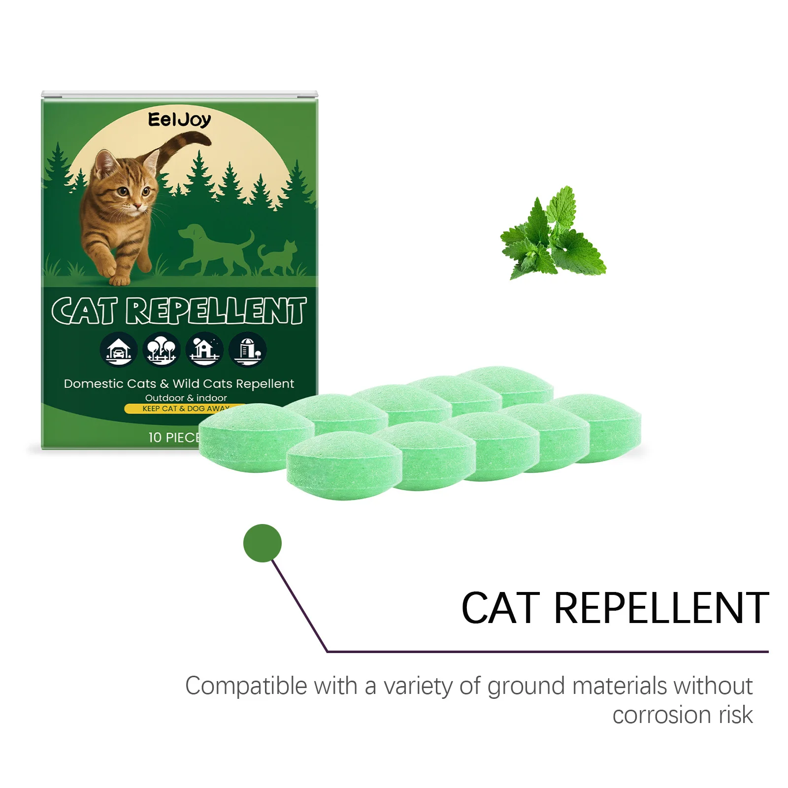 EelJoy Cat Deterrent Outdoor Indoor Natural Peppermint Oil Cat Deterrent Ball Dog Repellent Keep Cats Off Lawn Yard Garden 10pcs EelJoy Cat Deterrent Outdoor Indoor Natural Peppermint Oil Cat Deterrent Ball Dog Repellent Keep Cats Off Lawn Yard Garden 10pcs