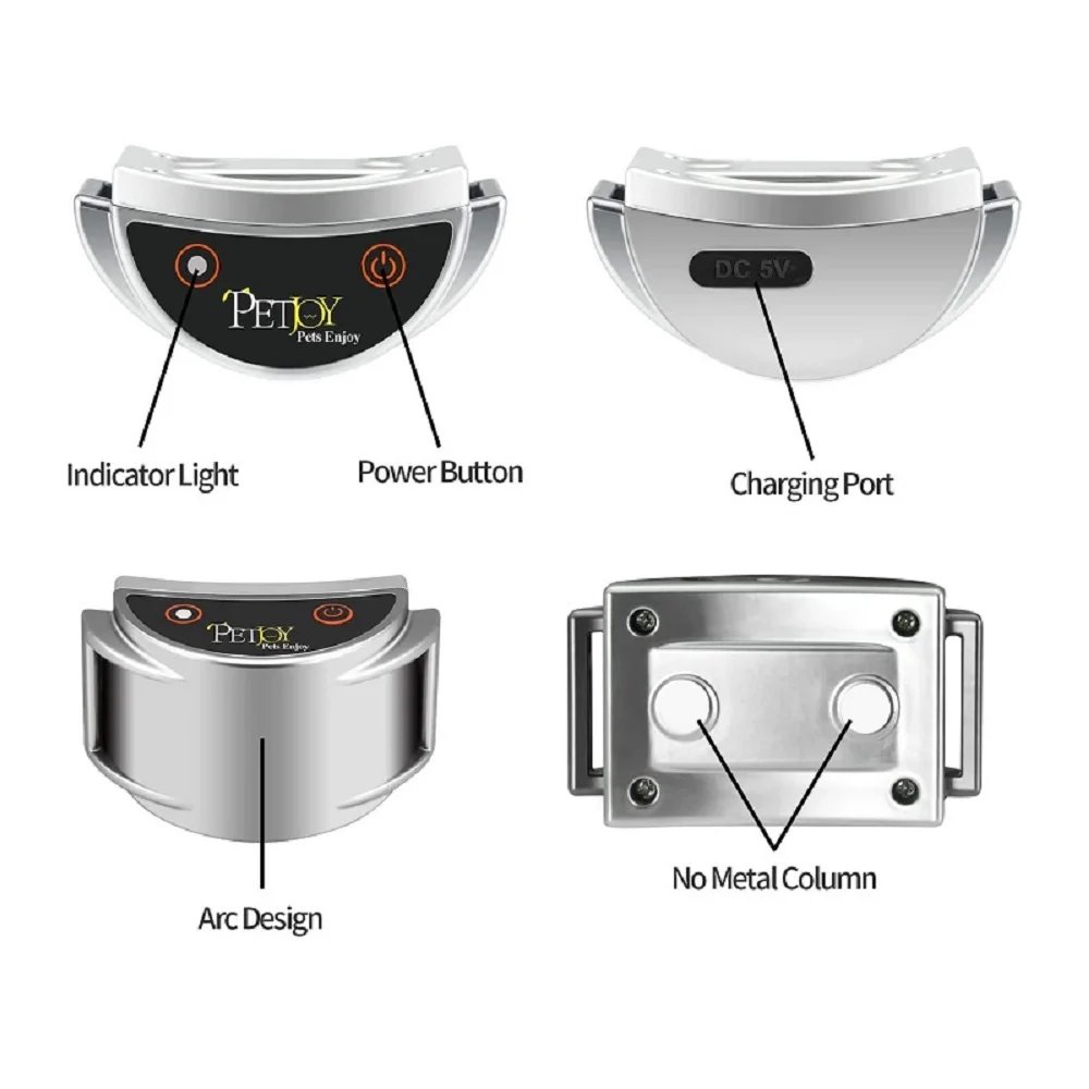 1600FT Remote Cat Training Collar Vibration Waterproof Rechargeable - Stop Excessive Meowing Control Anti Barking For Pet  Cats