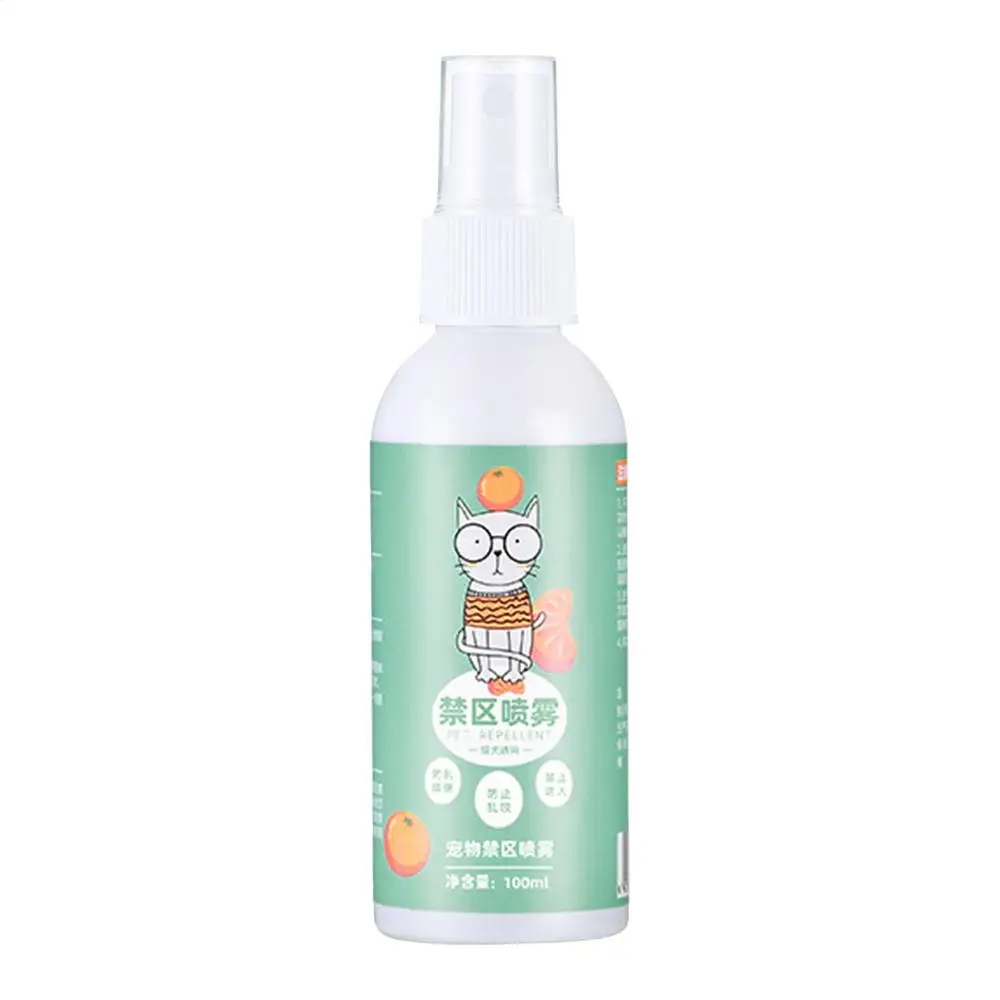 Cat Scratch DeterrentSpray 100ml Natural Scratching Training Aid Spray No Stimulation Orange Fragrance Sofa Furniture Protector Cat Scratch DeterrentSpray 100ml Natural Scratching Training Aid Spray No Stimulation Orange Fragrance Sofa Furniture Protector