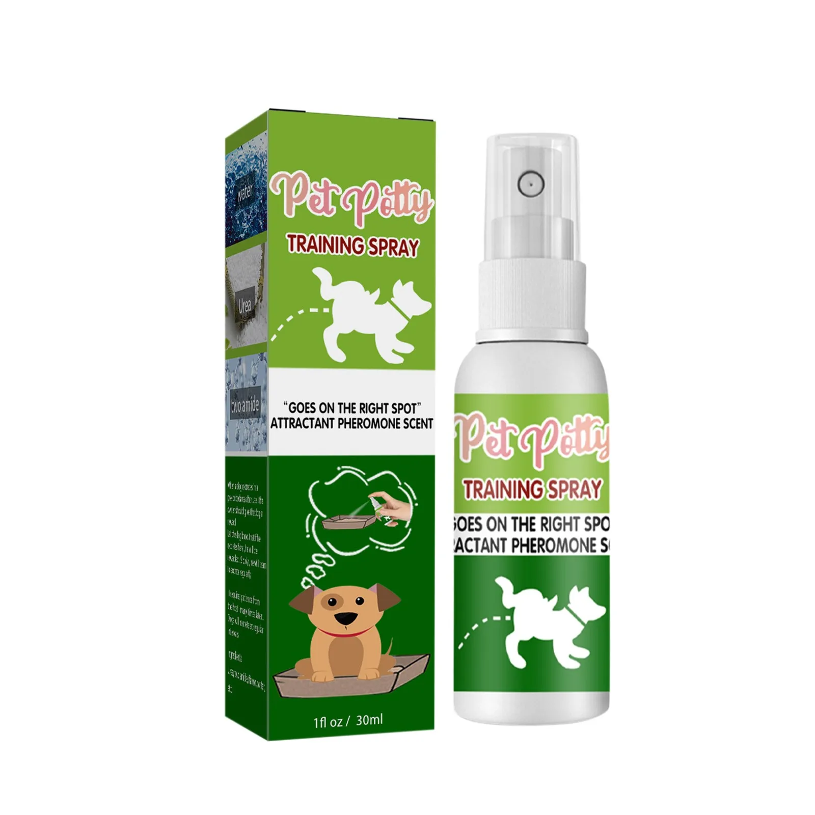 Pet Toilet Training Spray Inducer Dog Poops Cat Pee Positioning Defecation Puppy Stool Location Indoor Pet Potty Training Spray