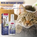 Cat Deterrent Spray Natural Scratching Cats Anti Scratch Spray No Stimulation Orange Fragrance Sofa Furniture Protectors - Image 5