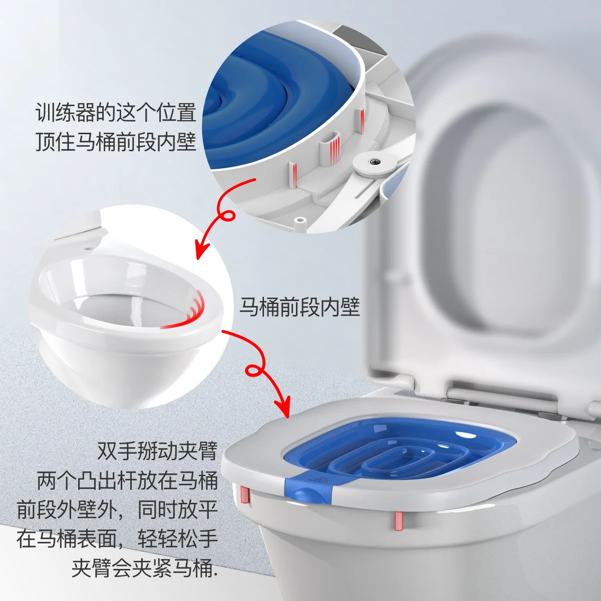 Reusable Cat Toilet Training Kit - Step-by-Step Litter Mat System with Non-Slip Base & Cleaning Tools Potty Trainer for Cats Reusable Cat Toilet Training Kit - Step-by-Step Litter Mat System with Non-Slip Base & Cleaning Tools Potty Trainer for Cats