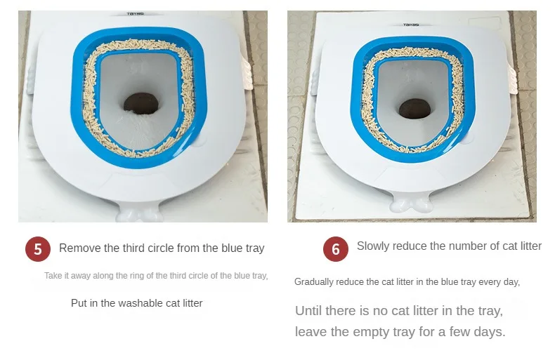 Reusable Plastic Toilet Training Kit for Cats, Toilet Trainer, Toilet for Puppy, Cat Litter Mat, Cleaning Product, Best Reusable Plastic Toilet Training Kit for Cats, Toilet Trainer, Toilet for Puppy, Cat Litter Mat, Cleaning Product, Best