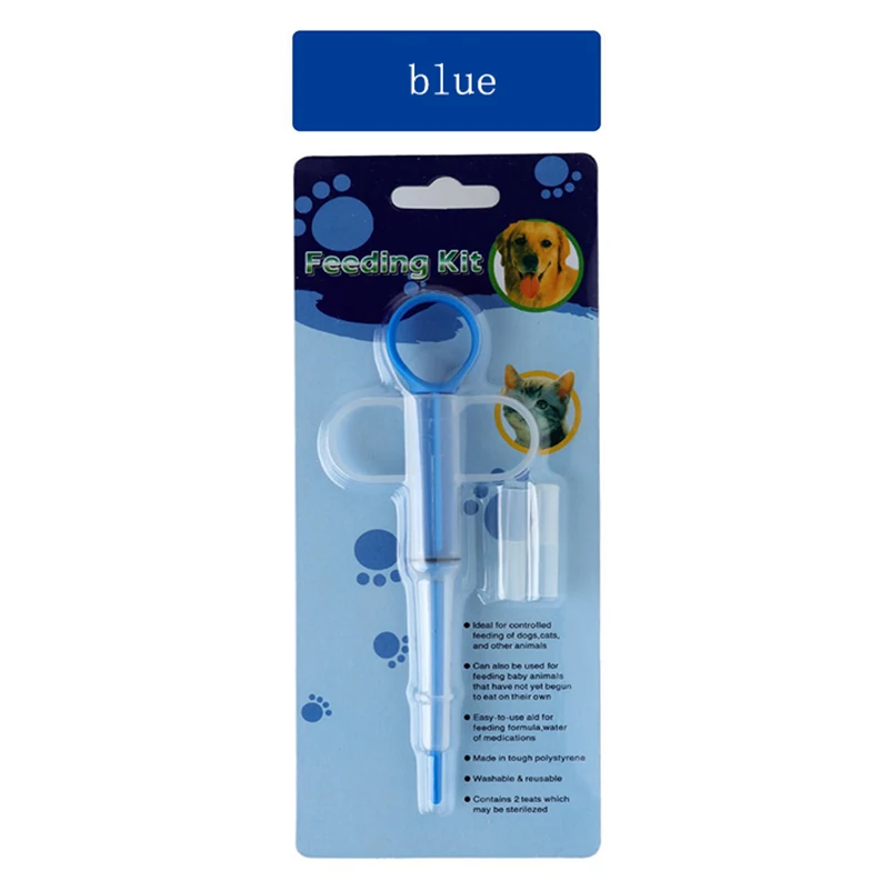 Pet feeding syringe Safe silicone comfortable baby cat feeding feeding medicine stick insect repellent liquid medicine syringe