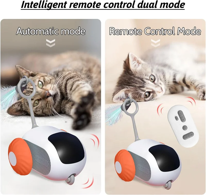 Electric Cat Toys Remote Control Sports Car Teaser Stick Self-Help Boredom Reliever Indoor Cat Interactive Smart Cat Toys Electric Cat Toys Remote Control Sports Car Teaser Stick Self-Help Boredom Reliever Indoor Cat Interactive Smart Cat Toys