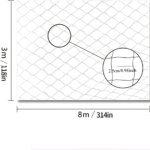 1pc Different Sizes Transparent Cat Safety Net for Balcony and Stairs - Prevents Pet Falls and Escapes - Image 5