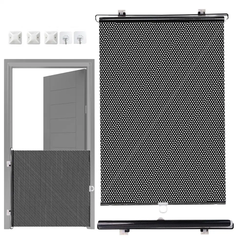 Puppy Safety Fence Retractable Pet Gate Cat and Dog Safety Isolation Nets Pet Supplies For Doorway Stairs Balcony Puppy Safety Fence Retractable Pet Gate Cat and Dog Safety Isolation Nets Pet Supplies For Doorway Stairs Balcony