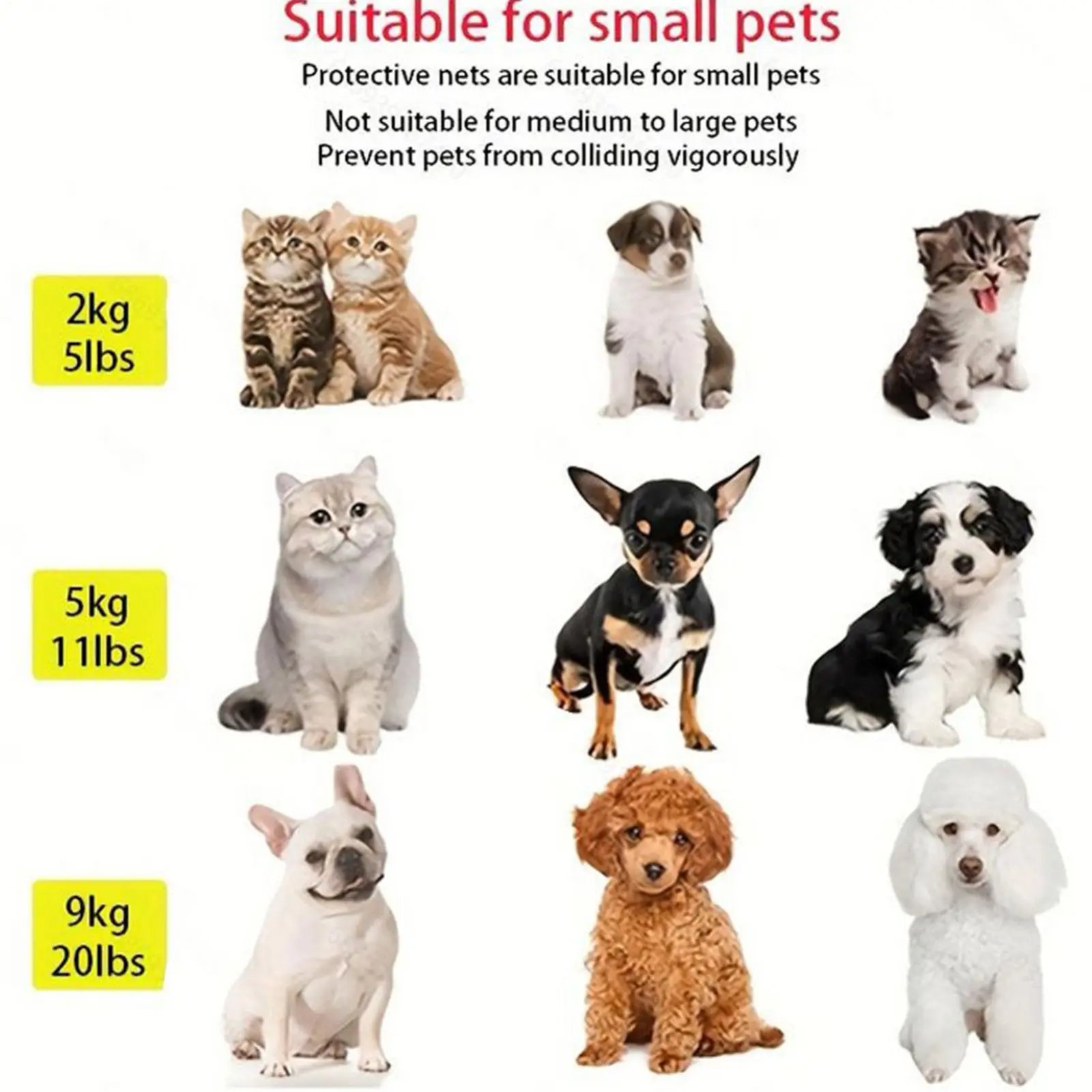 3 Sizes Pet Gate Fence Dog Cats Fence Indoor Automatic Retractable Stairway Aisle Isolation Mesh No Punch Safety Net Fence