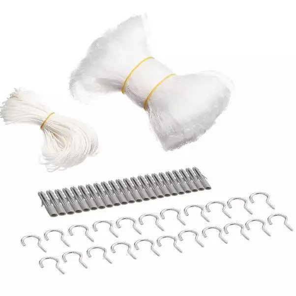 1set Different Sizes Transparent Cat Safety Net with Accessories for Balcony and Stairs - Prevents Pet Falls and Escapes