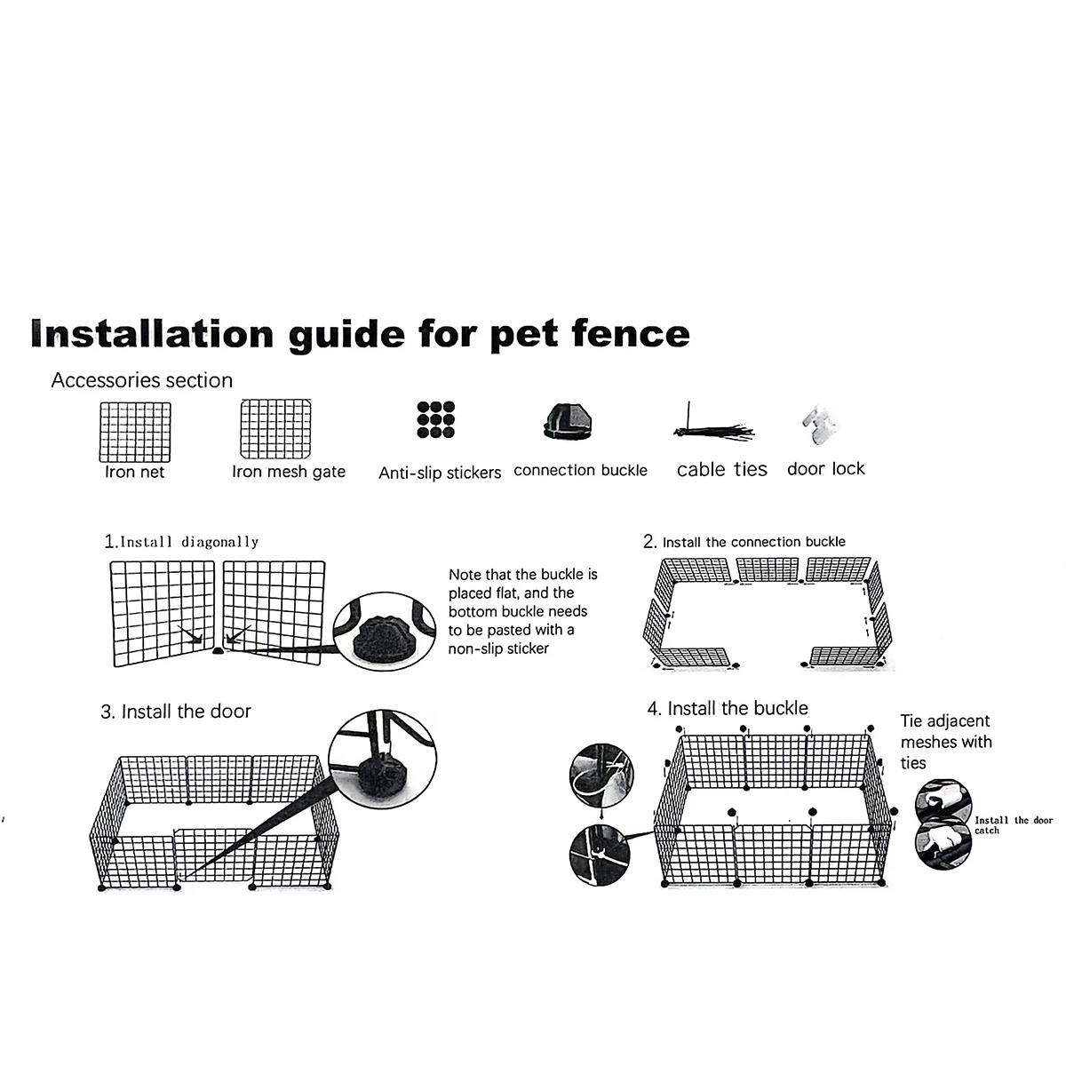 Cat Blocking Door, Cat Fence, Pet Railing, Isolation Door, Cat Baffle, Door Fence, Cat Fence, Indoor Guardrail