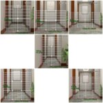 Cat Blocking Door, Cat Fence, Pet Railing, Isolation Door, Cat Baffle, Door Fence, Cat Fence, Indoor Guardrail - Image 6