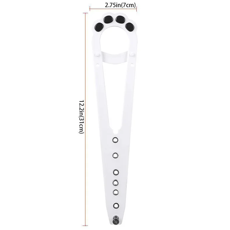 Cat Door Holder Latch Adjustable Dog Door Stopper Elastic Gate Lock Flex Latch Strap Keep Dog Out From Entering Pet Gate Supply