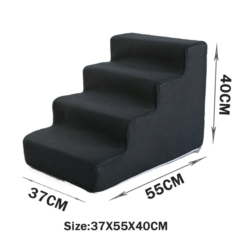 Pet Stairs Toys Cat Dog Ladder 2 3 4 Step Stairs for Dogs Puppy Ramp Detachable Sponge Pet Ladder Accessories Pet Stairs Toys Cat Dog Ladder 2 3 4 Step Stairs for Dogs Puppy Ramp Detachable Sponge Pet Ladder Accessories