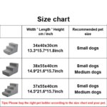 Pet Stairs Toys Cat Dog Ladder 2 3 4 Step Stairs for Dogs Puppy Ramp Detachable Sponge Pet Ladder Accessories - Image 2