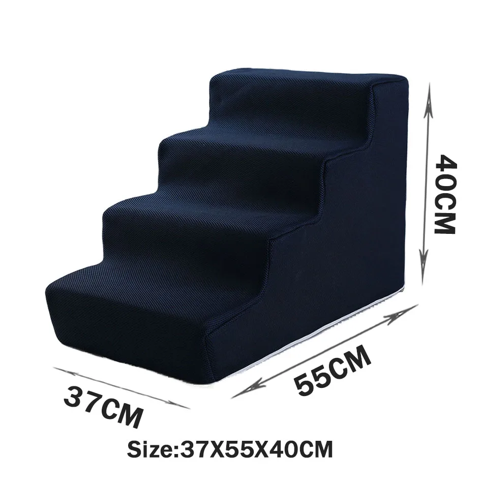 Pet Stairs Toys Cat Dog Ladder 2 3 4 Step Stairs for Dogs Puppy Ramp Detachable Sponge Pet Ladder Accessories Pet Stairs Toys Cat Dog Ladder 2 3 4 Step Stairs for Dogs Puppy Ramp Detachable Sponge Pet Ladder Accessories