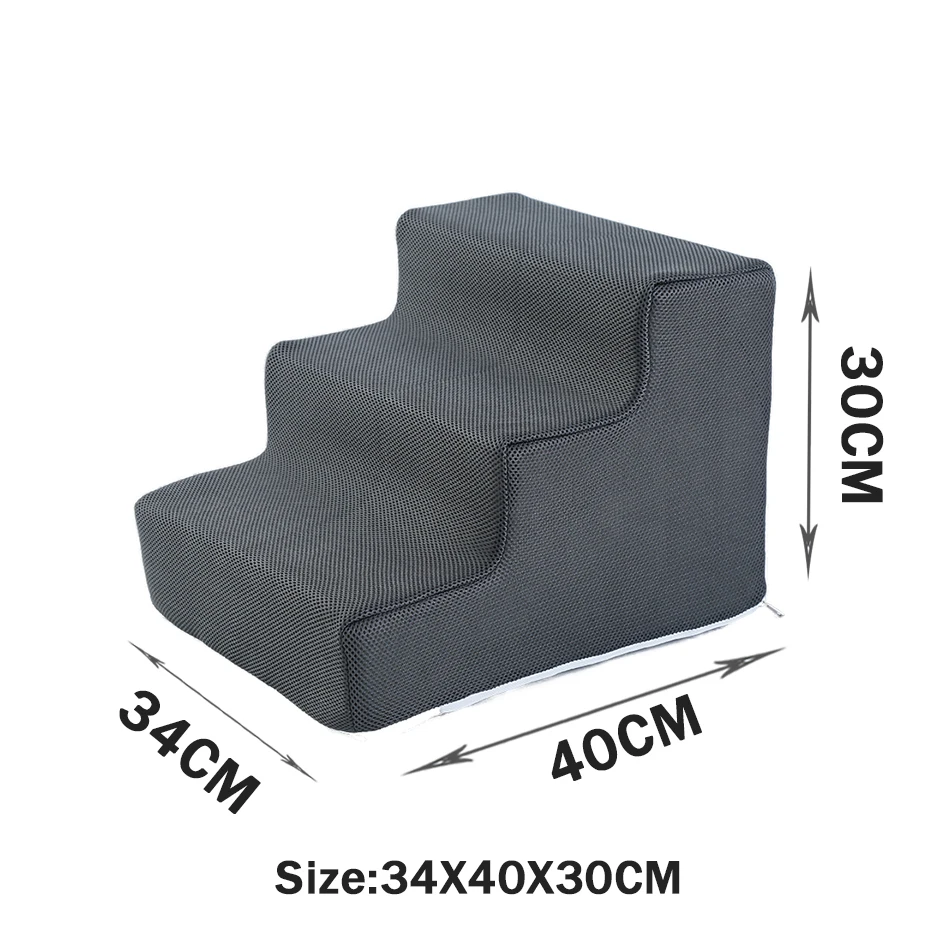 Pet Stairs Toys Cat Dog Ladder 2 3 4 Step Stairs for Dogs Puppy Ramp Detachable Sponge Pet Ladder Accessories Pet Stairs Toys Cat Dog Ladder 2 3 4 Step Stairs for Dogs Puppy Ramp Detachable Sponge Pet Ladder Accessories