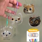 Pet Hair Keepsake Box Memorial Bottle for Cat Fur Storage Container for DIY Decoration Gift for Pet Lovers Home Display - Image 6