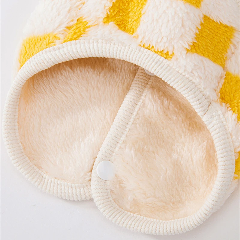 Winter Cat Dog Clothes with Buckle Sweet Bear Print Pet Plush Sweater for Small Dogs Pomeranian Chihuahua Puppy Button Jacket Winter Cat Dog Clothes with Buckle Sweet Bear Print Pet Plush Sweater for Small Dogs Pomeranian Chihuahua Puppy Button Jacket