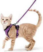 Cat Harness and Leash for Walking, Escape Proof Soft Adjustable Vest Harnesses for Cats, EasyControl - Image 2