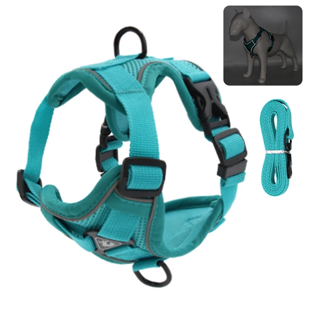 Cat Harness Escape Proof Breathable Cat Harness and Leash for Walking Outdoor Easy Control Pet Dog Cat Leash Reflective Harness Cat Harness Escape Proof Breathable Cat Harness and Leash for Walking Outdoor Easy Control Pet Dog Cat Leash Reflective Harness