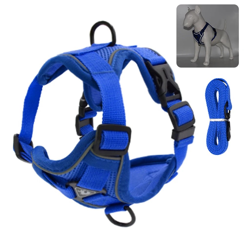 Cat Harness Escape Proof Breathable Cat Harness and Leash for Walking Outdoor Easy Control Pet Dog Cat Leash Reflective Harness Cat Harness Escape Proof Breathable Cat Harness and Leash for Walking Outdoor Easy Control Pet Dog Cat Leash Reflective Harness