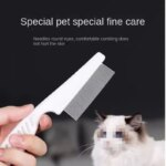 1 pet flea removal comb dog cat comb flea comb beauty comb hair removal pet comb pet teeth hair removal comb - Image 2