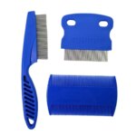 Flea Comb Cat Grooming Comb Set Removes Mucus and Crust Small Lice Flea Combs Cats Supplies Pet Comb - Image 5
