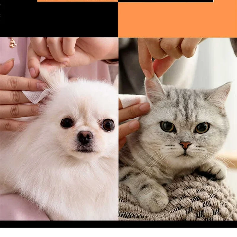 130 Pcs/set of Dog and Cat Cleaning Wipes Pet Eye Wipes Grooming Tear Stain Remover Gentle Non-foaming Wipes Towels 130 Pcs/set of Dog and Cat Cleaning Wipes Pet Eye Wipes Grooming Tear Stain Remover Gentle Non-foaming Wipes Towels