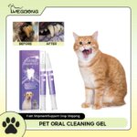 Pet Oral Repair Gel Puppy Tartar Removal Odor Eliminator Whiten Cats Dogs Teeth Stain Remover Gum Care Pet Teeth Cleaning Gel