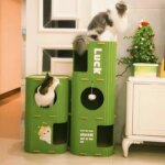 Multi-layer Cat Bed Closed Safety Cat Nest Wear-resistant Felt Cat Climbing Frame Indoor Integrated Pet Toys for All Seasons - Image 4