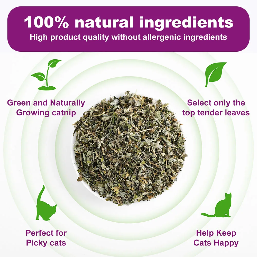 Organic 100% Natural High Quality Catnip Cattle Grass Mint Taste Funny Cat Toy New Cat Toy Interactive Cat Toys Pet Supplies Organic 100% Natural High Quality Catnip Cattle Grass Mint Taste Funny Cat Toy New Cat Toy Interactive Cat Toys Pet Supplies