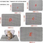 Cat Litter Mat Large Size Waterproof Pet Toilet Cat Litter Trapping Mat Non Slip Double Layer Cats Litter Box Pad Pet Product - Image 3