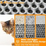Cat Litter Mat Large Size Waterproof Pet Toilet Cat Litter Trapping Mat Non Slip Double Layer Cats Litter Box Pad Pet Product - Image 4