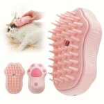 3 in 1 Cat Dog Steamy Brush Steam Brush Electric Sprayer Pet Hair Removal Combs for Massage Pet Grooming Brush Supplies - Image 2