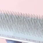 Cat Comb Silicone Cat Brush Massage Pet Hair Remover Stainless Steel Combs for Cats Pet Grooming Comfortable Handle Dog Brush - Image 6