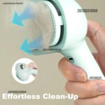 3-in-1 Dogs Cat Hair Brush Remover Steam Spray Grooming Brush Unique Steam Tools Water Mist Humidifier Toy White Pink Green - Image 4