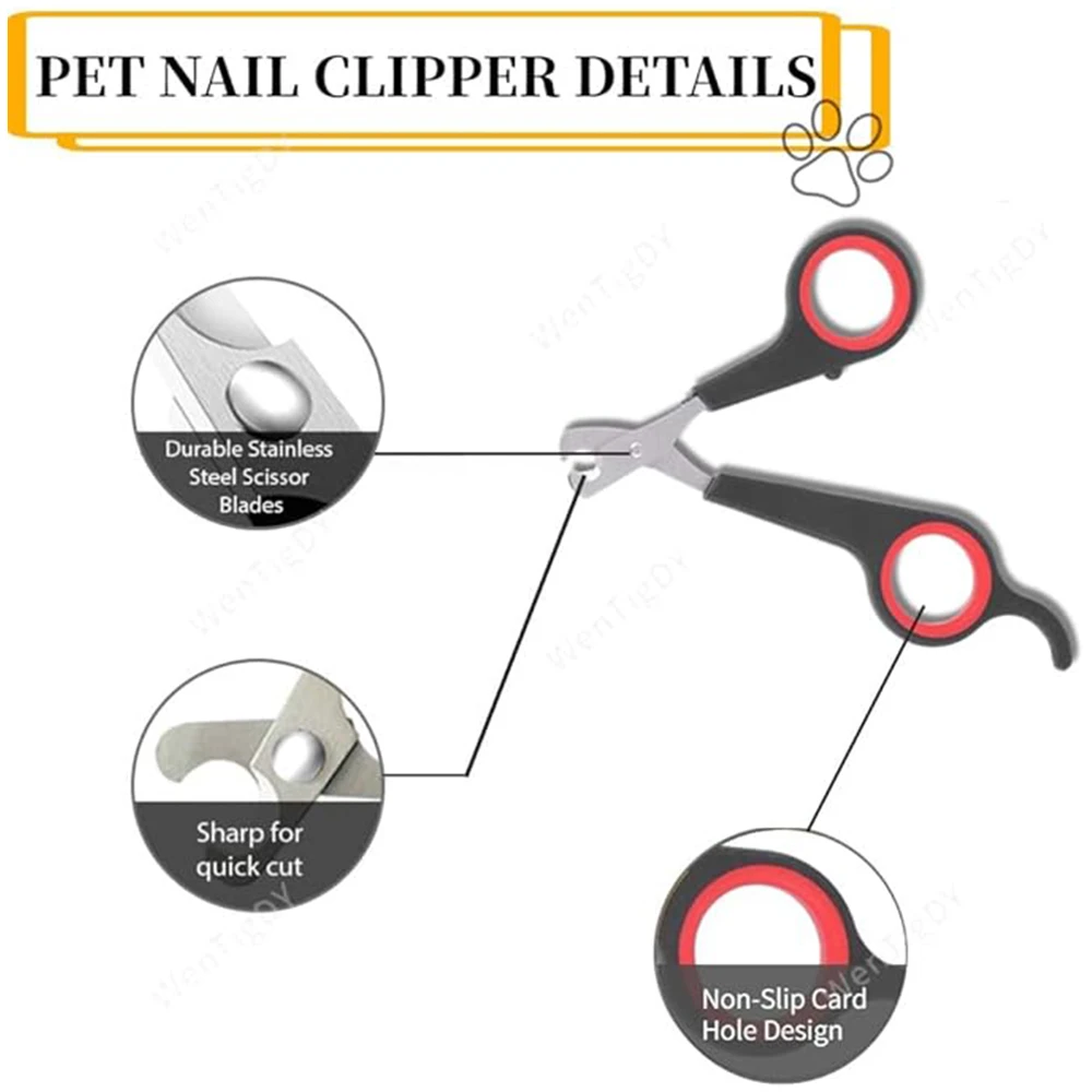 Pet Nail Claw Grooming Scissors Clippers for Dog Cat Gerbil Small Animals Newest Rabbit Home Portable Pet Products Accessories Pet Nail Claw Grooming Scissors Clippers for Dog Cat Gerbil Small Animals Newest Rabbit Home Portable Pet Products Accessories