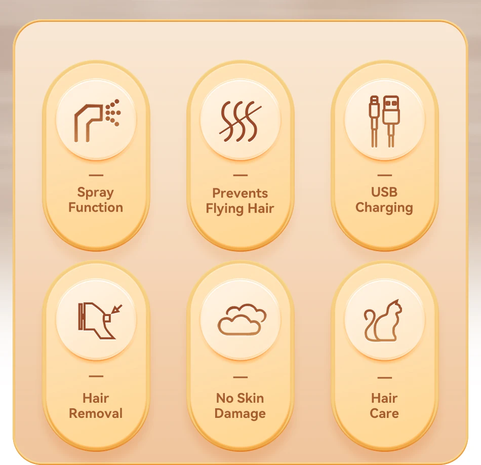 ROJECO Pet Steam Comb Cat Electric Spray Brushes for Dog Hair Removal Combs Pet Hair Grooming Tools Kitten Hair Removal Brushes ROJECO Pet Steam Comb Cat Electric Spray Brushes for Dog Hair Removal Combs Pet Hair Grooming Tools Kitten Hair Removal Brushes