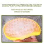 Steam hair removal brush electric spray cat hair brush three in one silicone brush used to massage pets remove floating hairs - Image 4