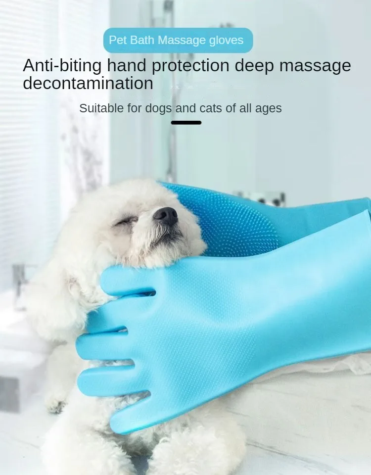 New magic Silicone Body Pet Bathing Gloves for Animal Perfect Bathe Shampoo Dog &Cat Brush Gloves New magic Silicone Body Pet Bathing Gloves for Animal Perfect Bathe Shampoo Dog &Cat Brush Gloves