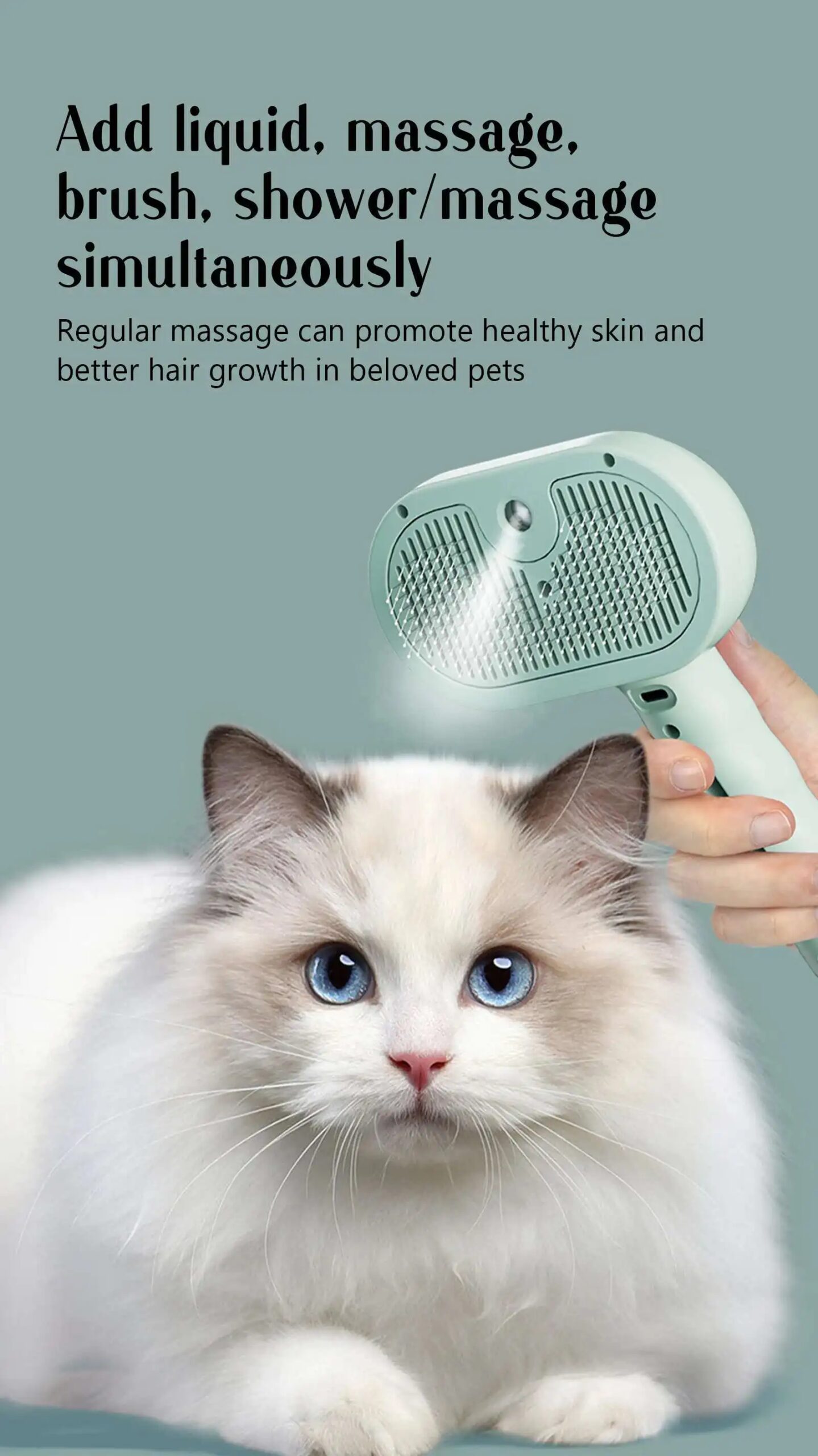 Hot Cat Brush with Steam Dog Spray Pet Steam Massage Brush Spray Hair Removal Comb Massage Steamer Comb for Long Hair Dogs Cats Hot Cat Brush with Steam Dog Spray Pet Steam Massage Brush Spray Hair Removal Comb Massage Steamer Comb for Long Hair Dogs Cats