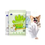 Pet Unwashed Gloves, Dog Bath Deodorizing, Cat Puppy and Kitten Dry Cleaning, Paw Wet Wipes, Cleaning Supplies 6 Pieces - Image 5